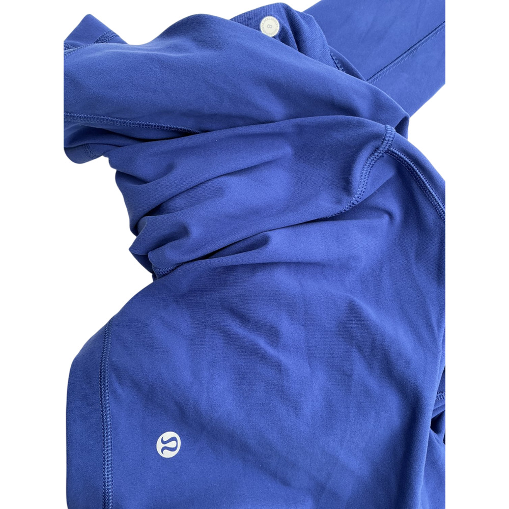 Lululemon Hooded Blue Define Jacket Size 8 - Picture 4 of 4